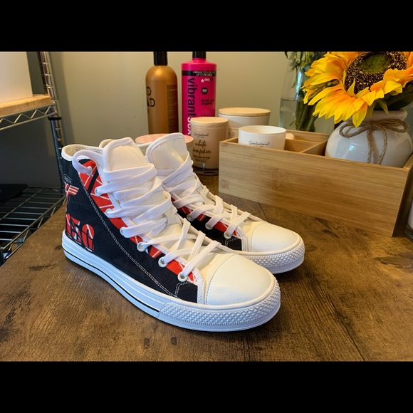 Shoes Evh Hightop Canvas Shoes Brand New Poshmark